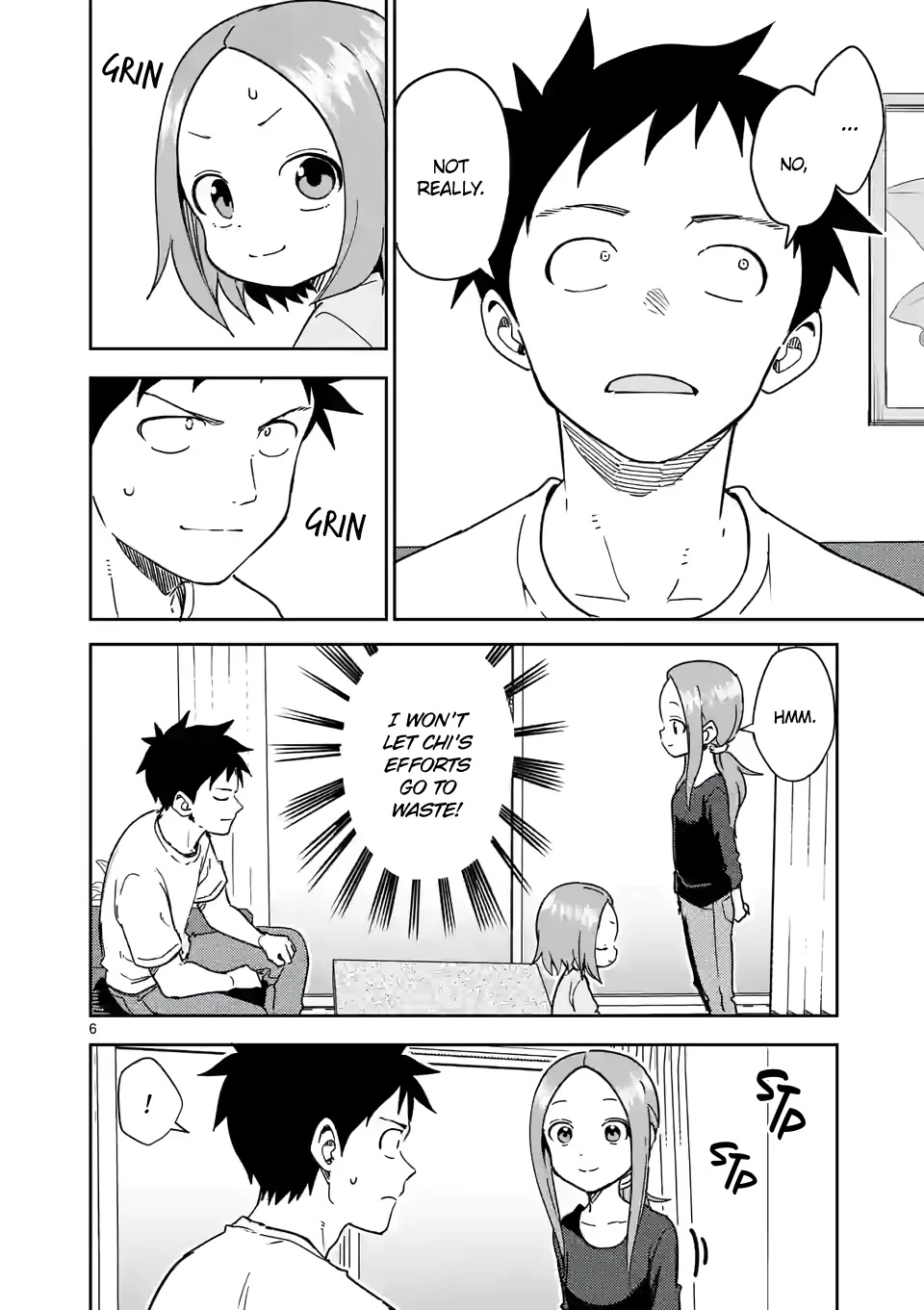 Karakai Jouzu no (Moto) Takagi-san Chapter 242 page 6 - Chapter 242