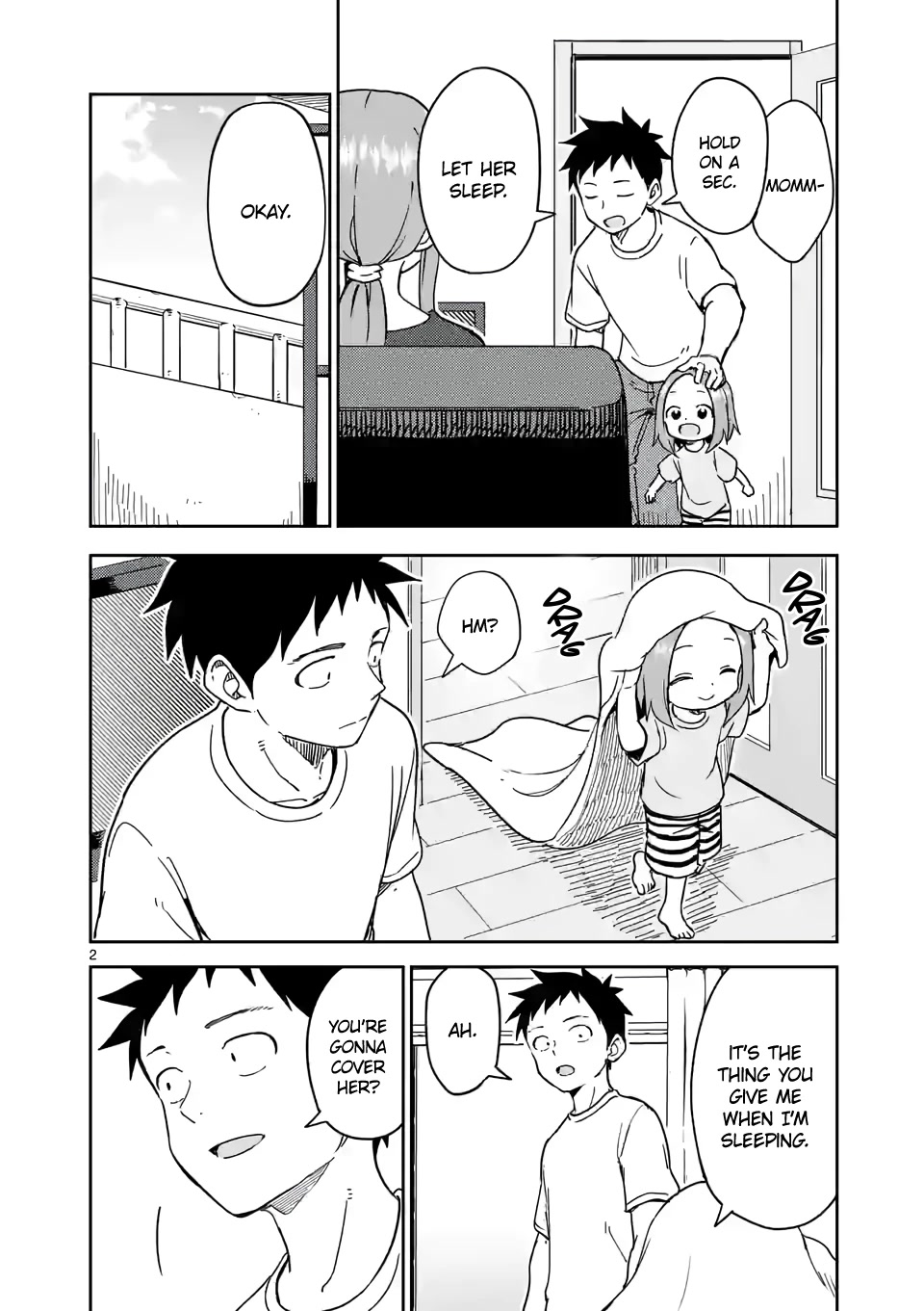 Karakai Jouzu no (Moto) Takagi-san Chapter 243 page 2 - Chapter 243