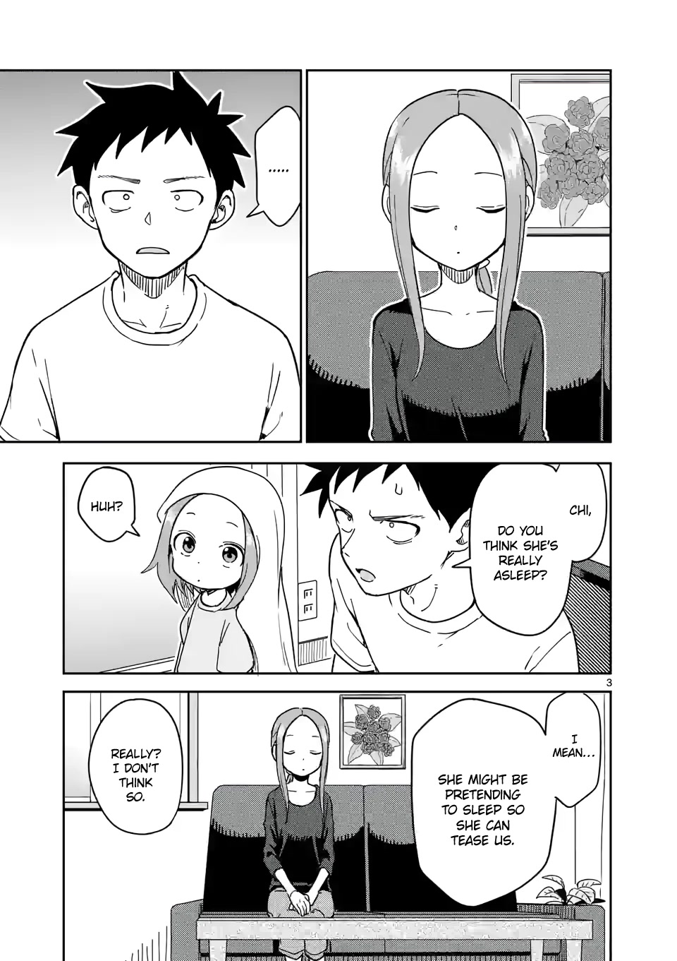 Karakai Jouzu no (Moto) Takagi-san Chapter 243 page 3 - Chapter 243