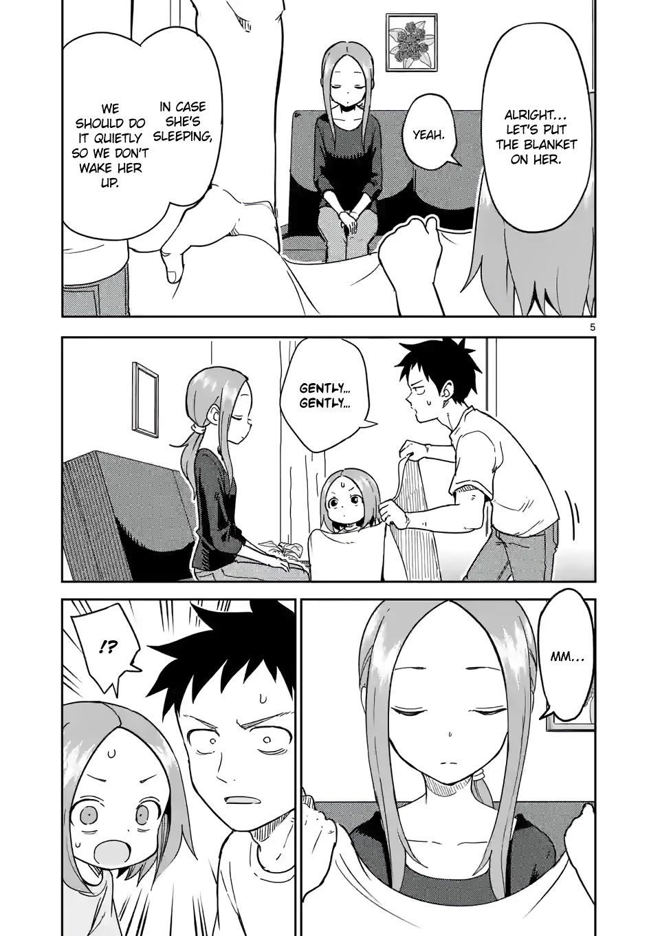 Karakai Jouzu no (Moto) Takagi-san Chapter 243 page 5 - Chapter 243