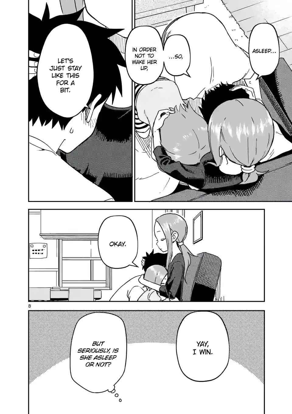 Karakai Jouzu no (Moto) Takagi-san Chapter 243 page 8 - Chapter 243