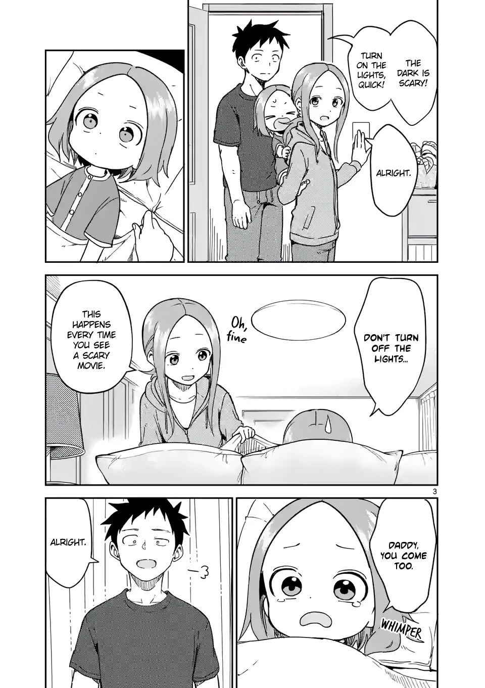Karakai Jouzu no (Moto) Takagi-san Chapter 244 page 3 - Chapter 244