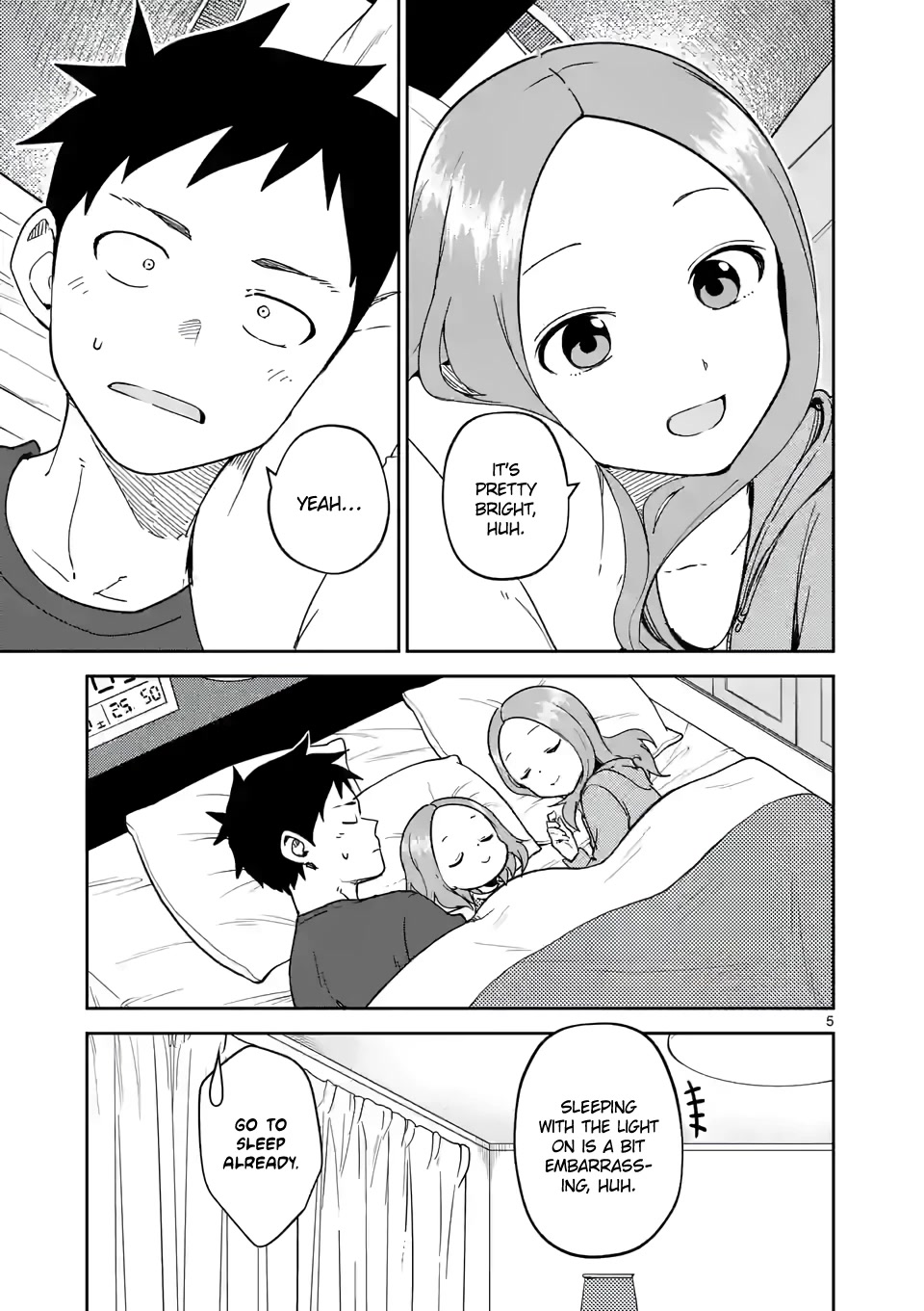 Karakai Jouzu no (Moto) Takagi-san Chapter 244 page 5 - Chapter 244