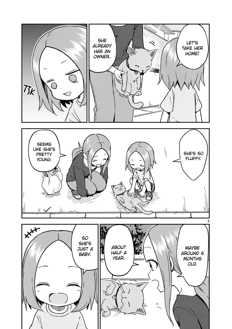 Karakai Jouzu no (Moto) Takagi-san Chapter 245 page 3 - Chapter 245