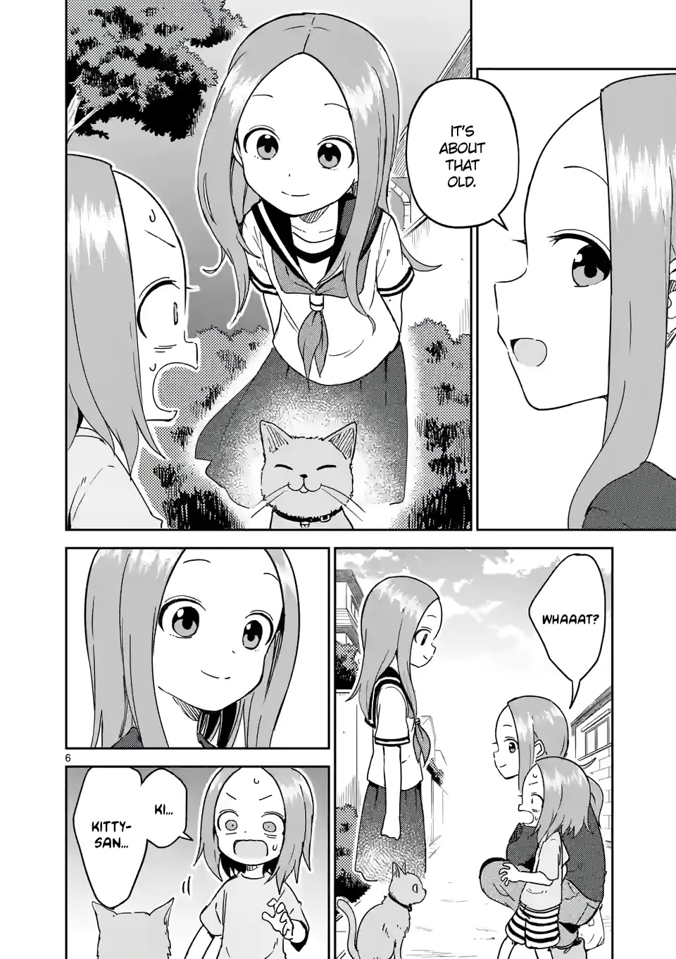 Karakai Jouzu no (Moto) Takagi-san Chapter 245 page 6 - Chapter 245