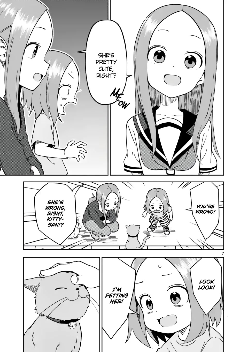Karakai Jouzu no (Moto) Takagi-san Chapter 245 page 7 - Chapter 245