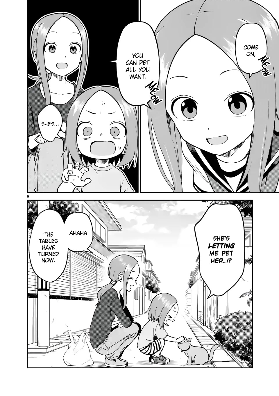 Karakai Jouzu no (Moto) Takagi-san Chapter 245 page 8 - Chapter 245