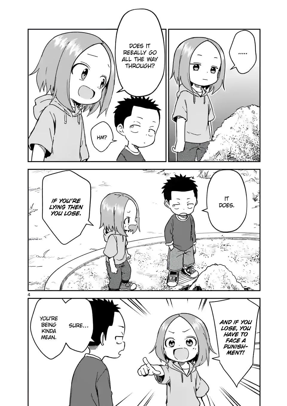 Karakai Jouzu no (Moto) Takagi-san Chapter 246 page 4 - Chapter 246