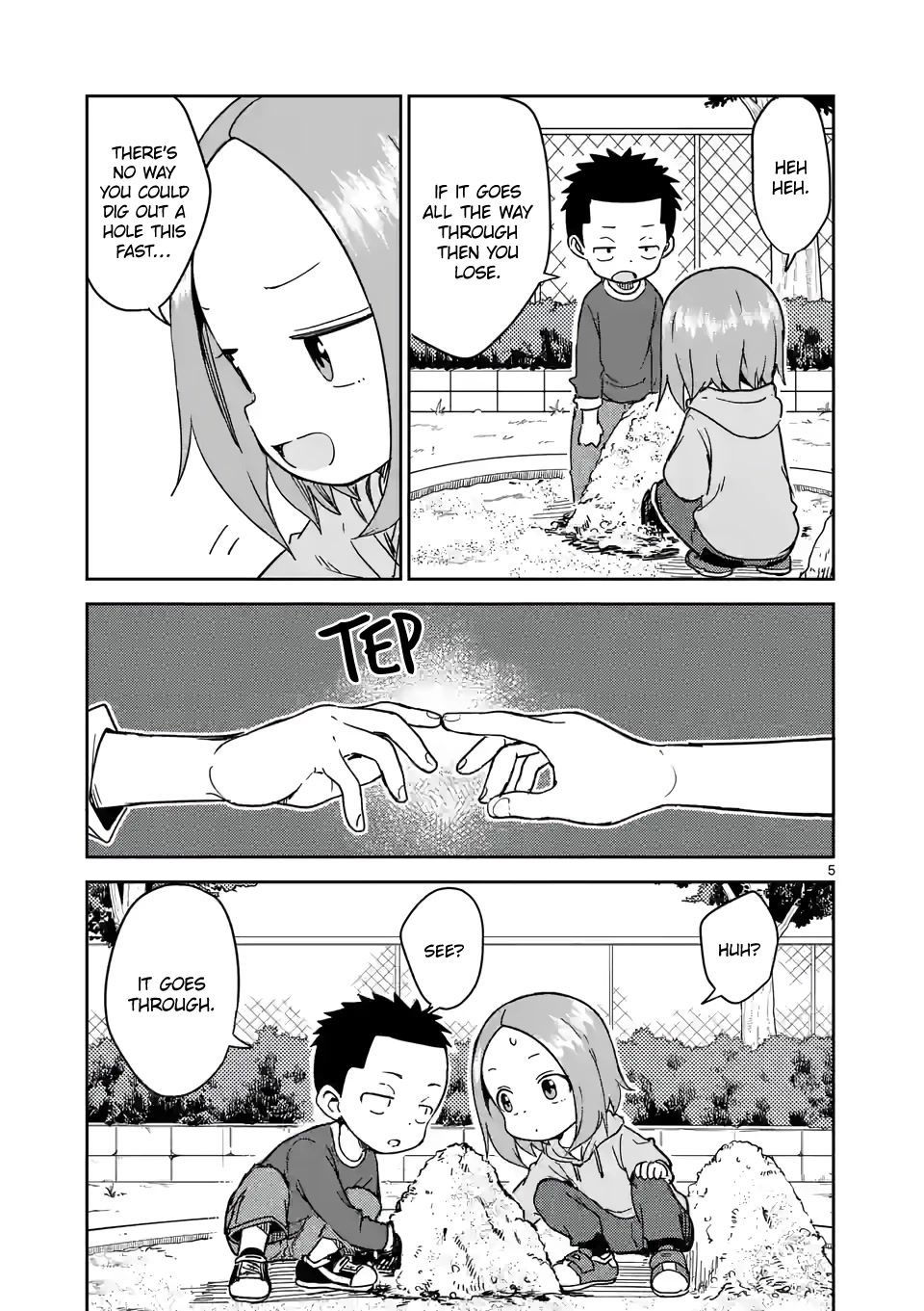 Karakai Jouzu no (Moto) Takagi-san Chapter 246 page 5 - Chapter 246