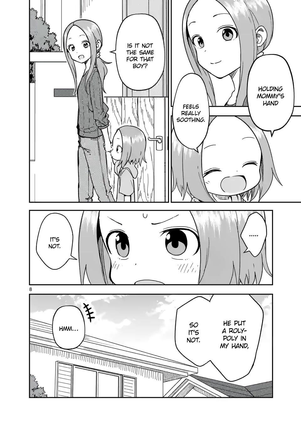 Karakai Jouzu no (Moto) Takagi-san Chapter 246 page 8 - Chapter 246