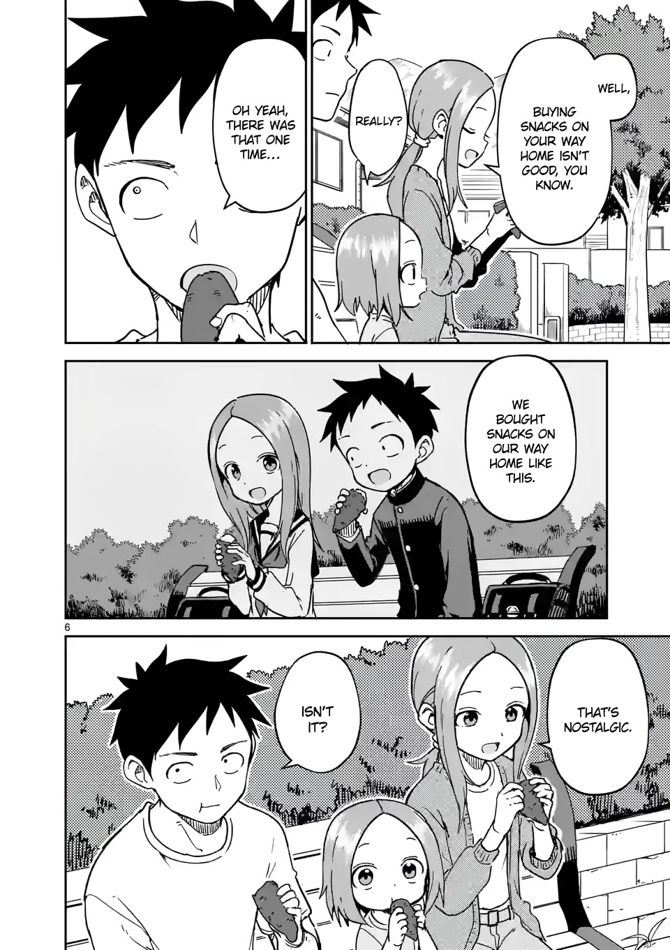 Karakai Jouzu no (Moto) Takagi-san Chapter 247 page 6 - Chapter 247