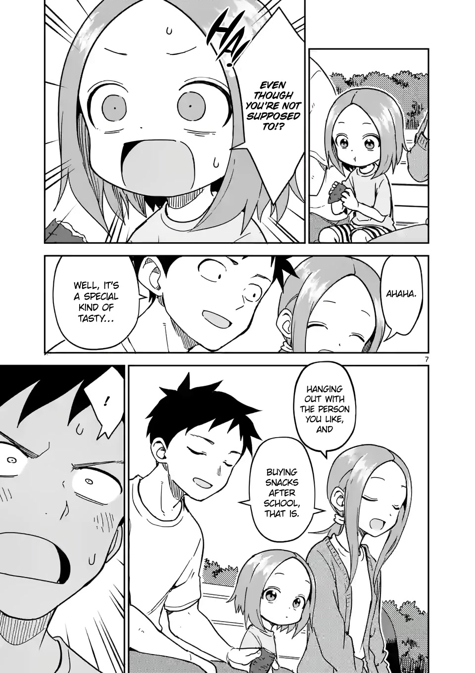 Karakai Jouzu no (Moto) Takagi-san Chapter 247 page 7 - Chapter 247