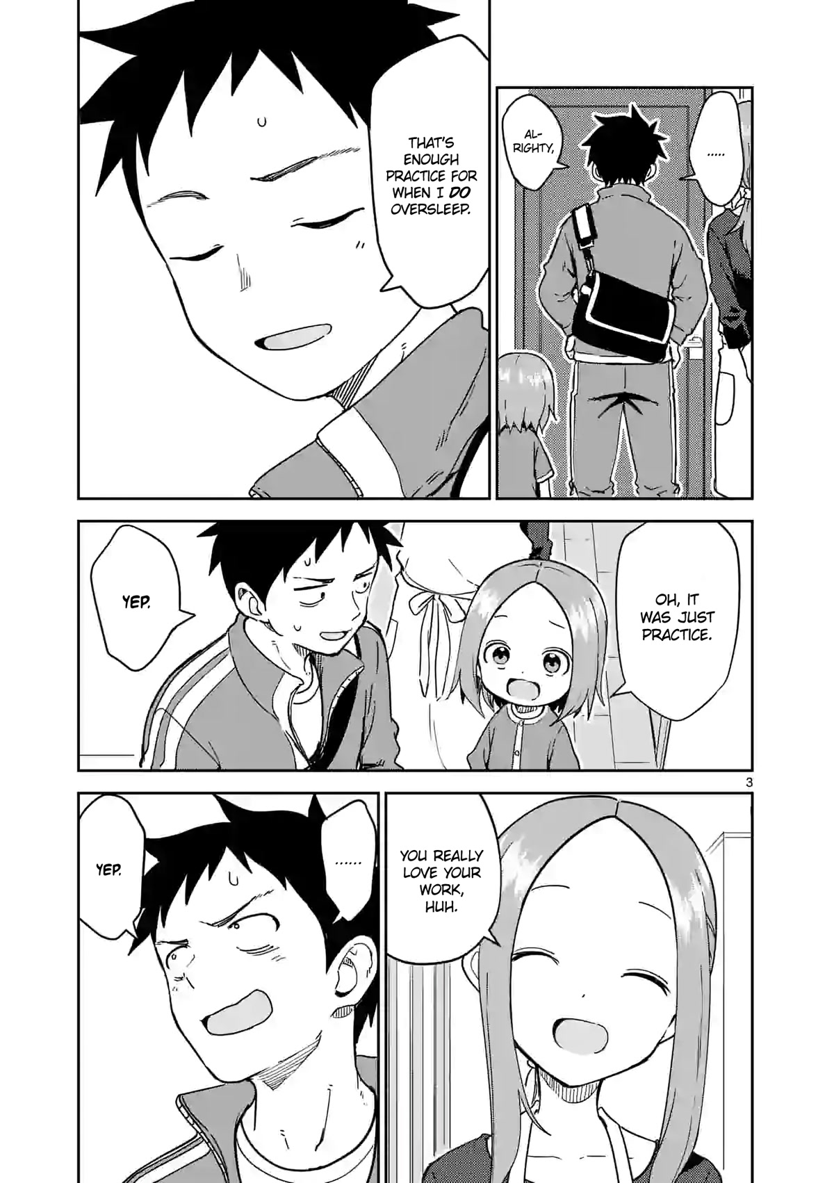 Karakai Jouzu no (Moto) Takagi-san Chapter 248 page 3 - Chapter 248