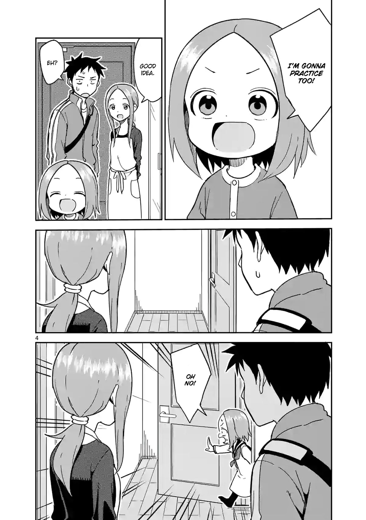 Karakai Jouzu no (Moto) Takagi-san Chapter 248 page 4 - Chapter 248