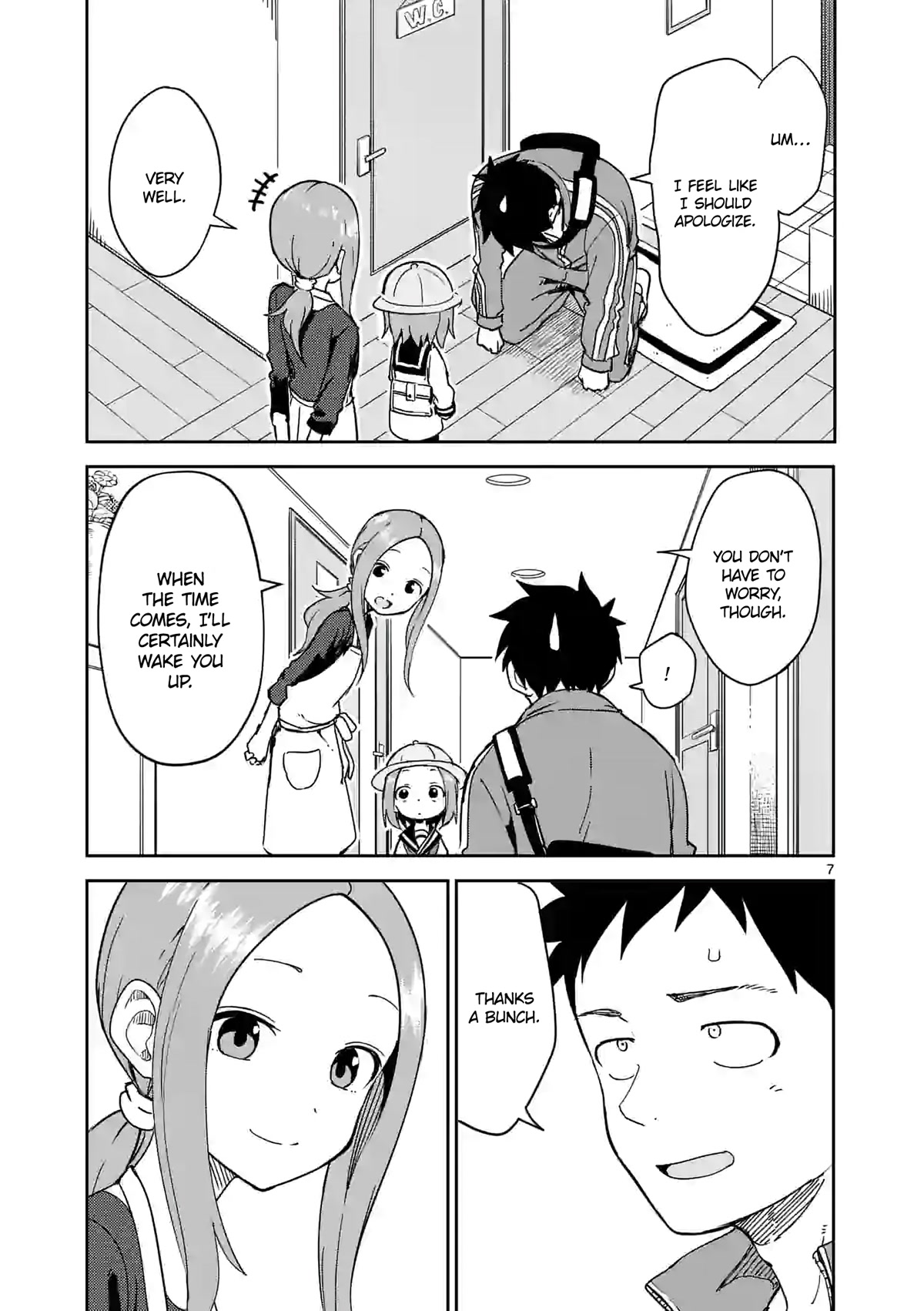 Karakai Jouzu no (Moto) Takagi-san Chapter 248 page 7 - Chapter 248