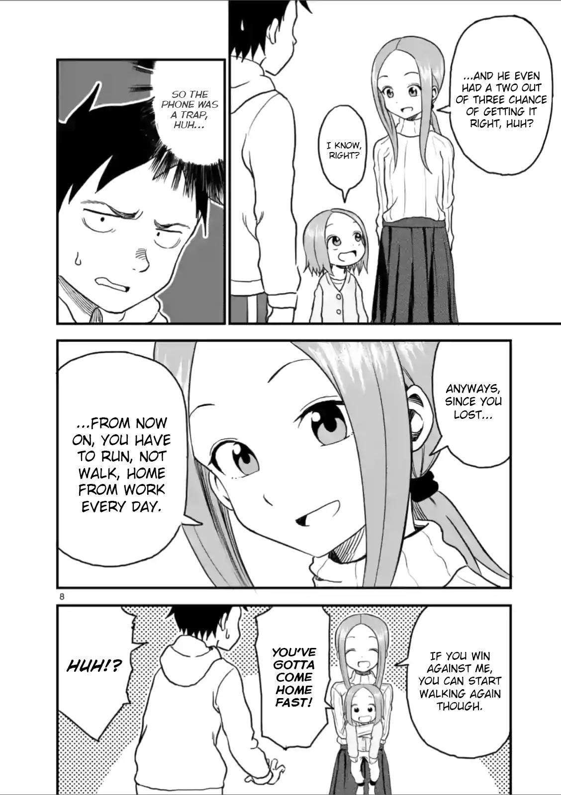 Karakai Jouzu no (Moto) Takagi-san Chapter 25 page 8 - Chapter 25
