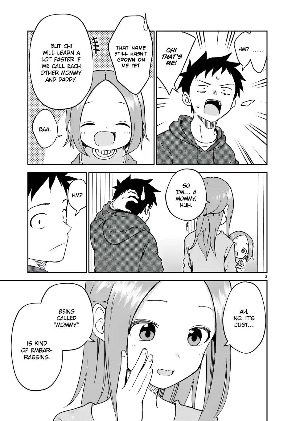 Karakai Jouzu no (Moto) Takagi-san Chapter 250 page 3 - Chapter 250