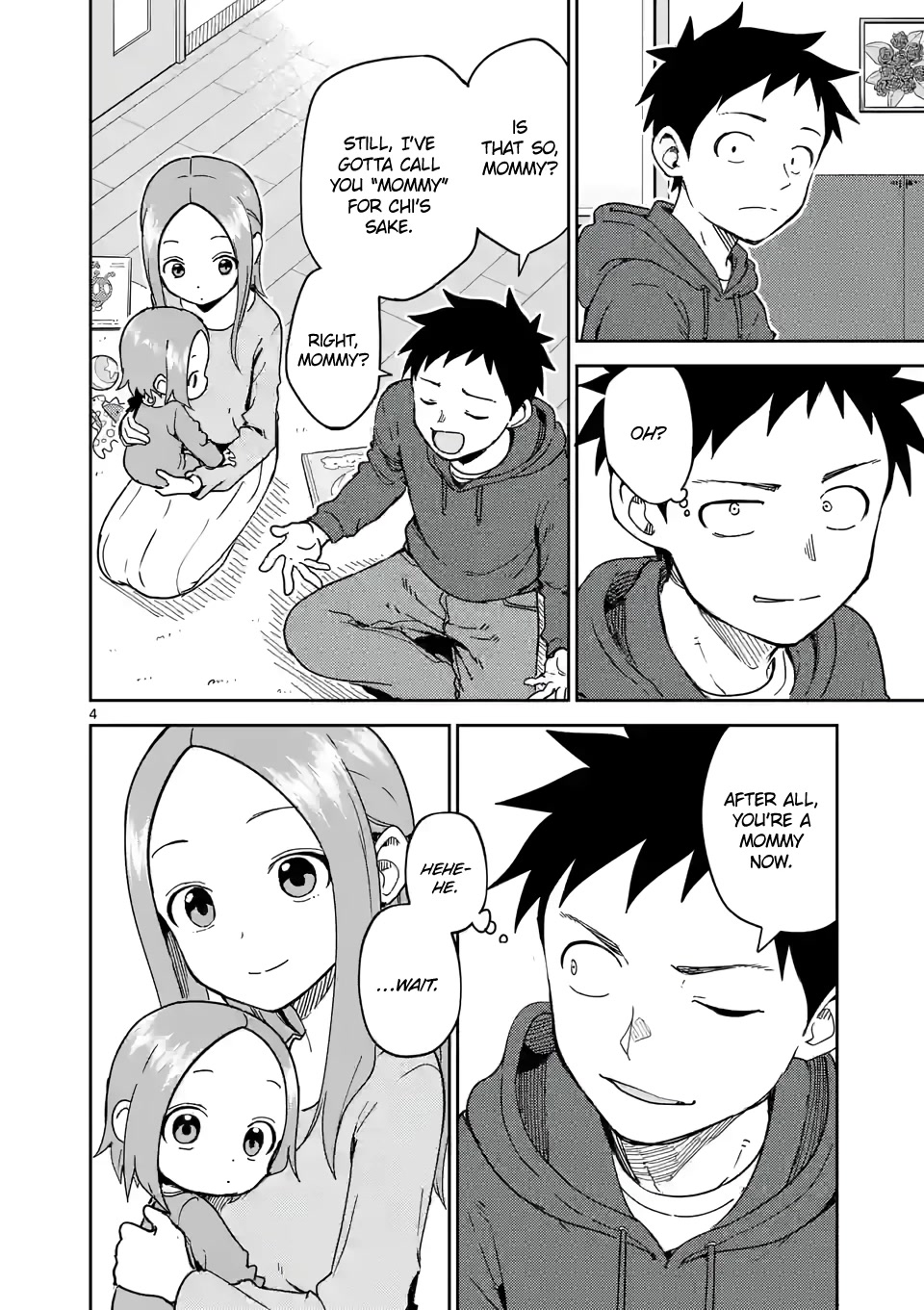 Karakai Jouzu no (Moto) Takagi-san Chapter 250 page 4 - Chapter 250