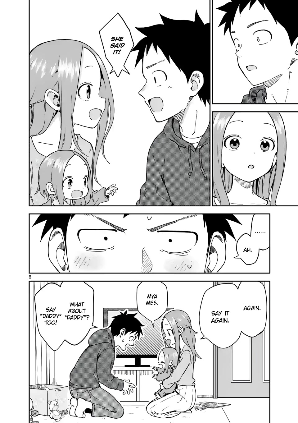 Karakai Jouzu no (Moto) Takagi-san Chapter 250 page 8 - Chapter 250