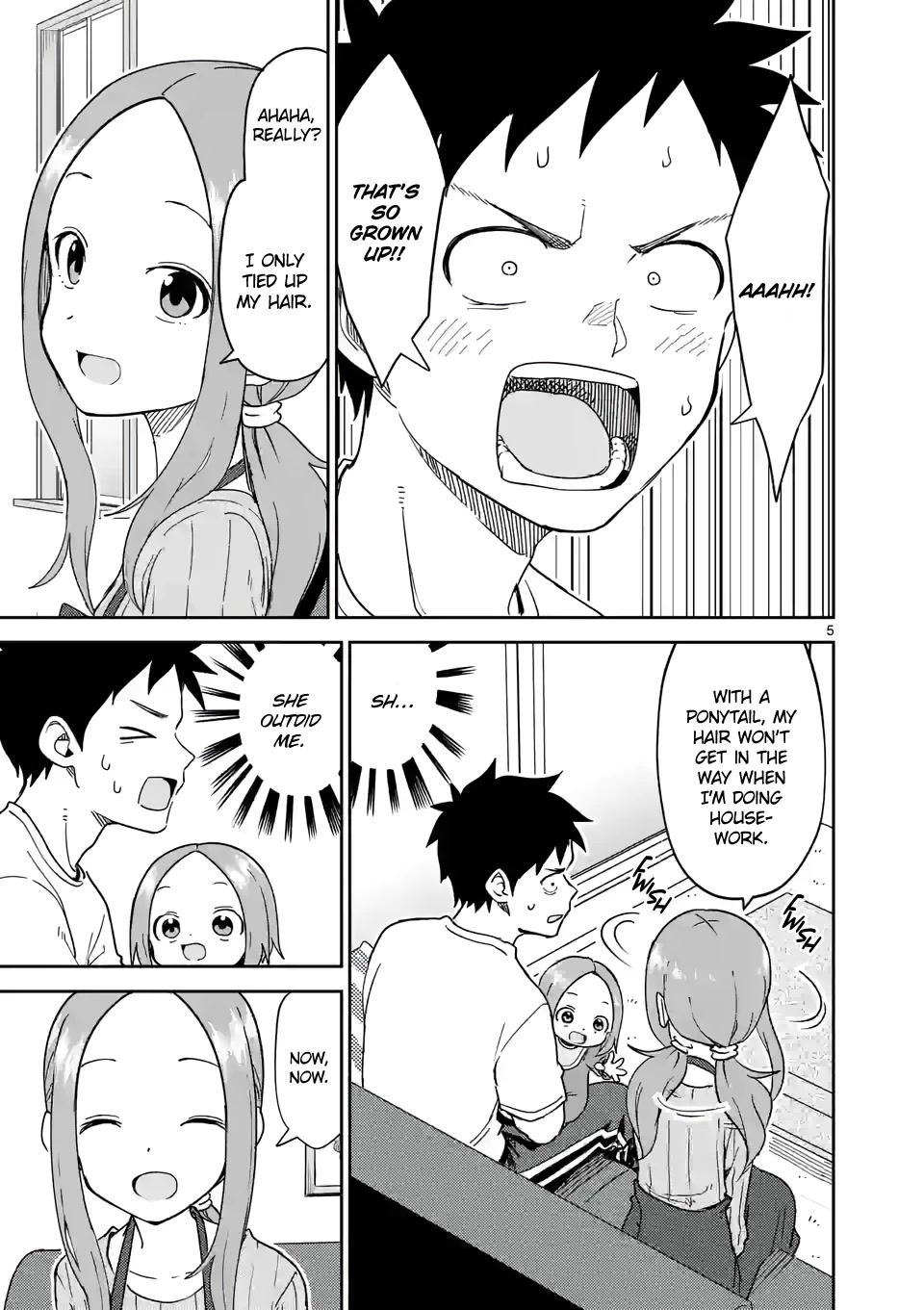 Karakai Jouzu no (Moto) Takagi-san Chapter 251 page 5 - Chapter 251