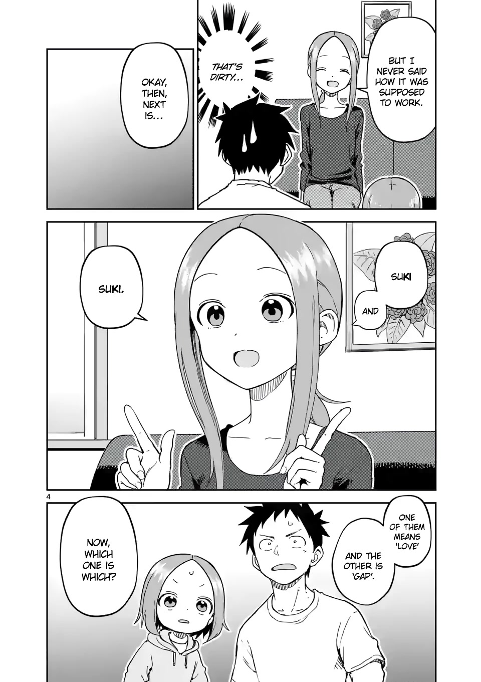 Karakai Jouzu no (Moto) Takagi-san Chapter 252 page 4 - Chapter 252