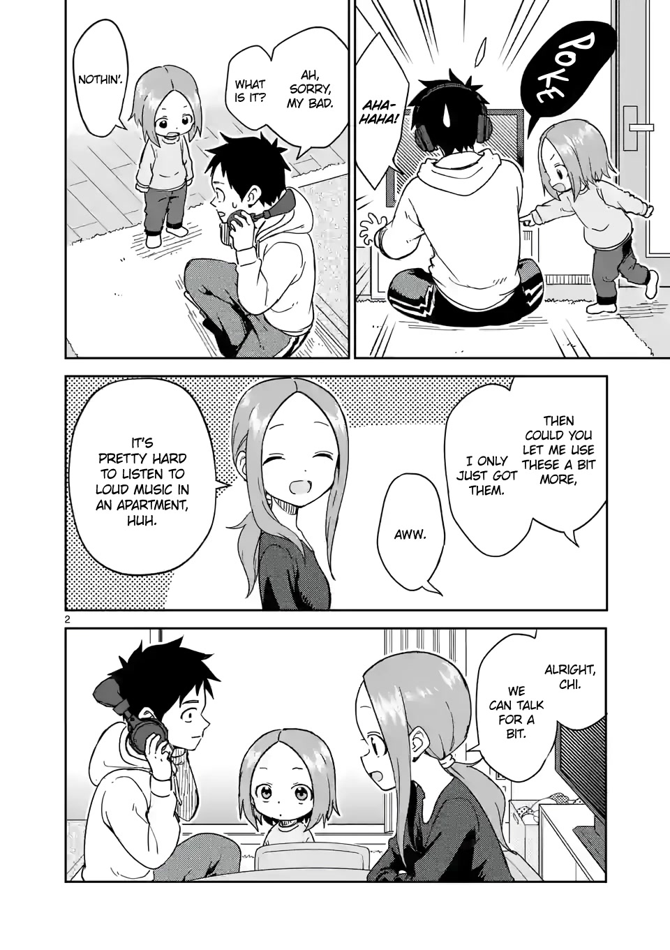 Karakai Jouzu no (Moto) Takagi-san Chapter 253 page 2 - Chapter 253