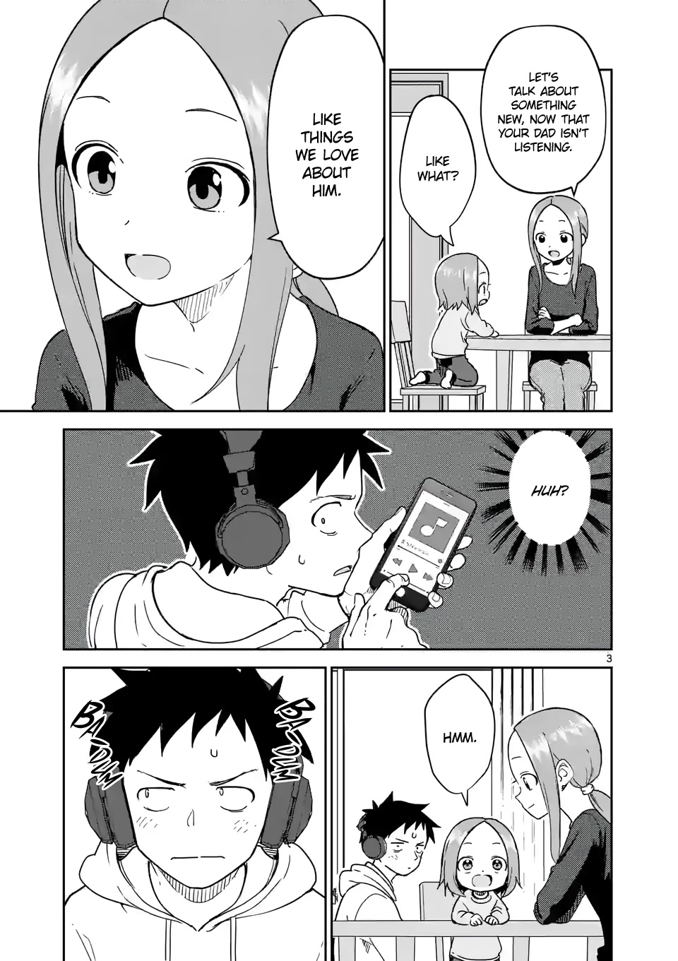 Karakai Jouzu no (Moto) Takagi-san Chapter 253 page 3 - Chapter 253