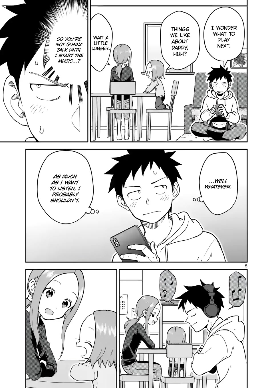 Karakai Jouzu no (Moto) Takagi-san Chapter 253 page 5 - Chapter 253
