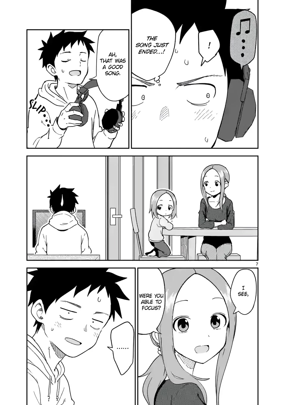 Karakai Jouzu no (Moto) Takagi-san Chapter 253 page 7 - Chapter 253