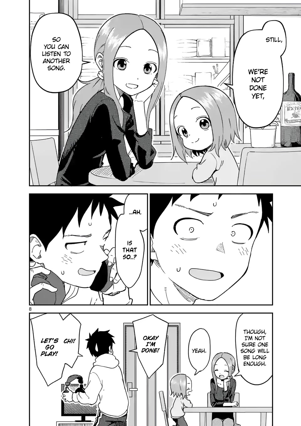 Karakai Jouzu no (Moto) Takagi-san Chapter 253 page 8 - Chapter 253