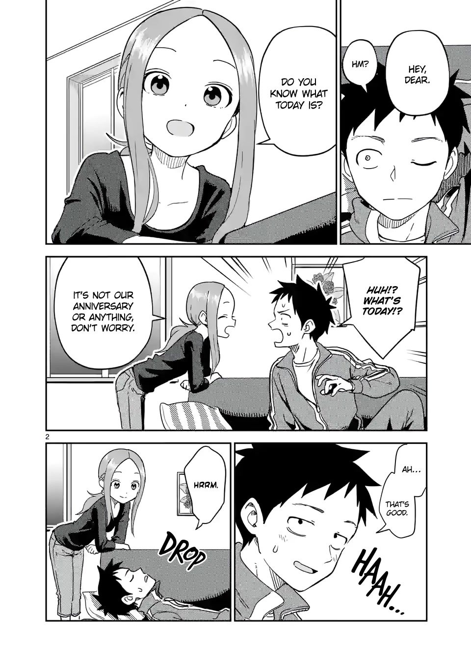 Karakai Jouzu no (Moto) Takagi-san Chapter 254 page 2 - Chapter 254