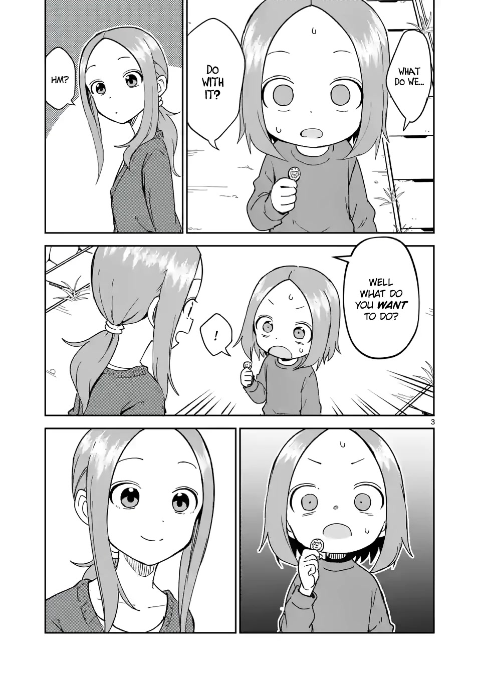Karakai Jouzu no (Moto) Takagi-san Chapter 255 page 3 - Chapter 255