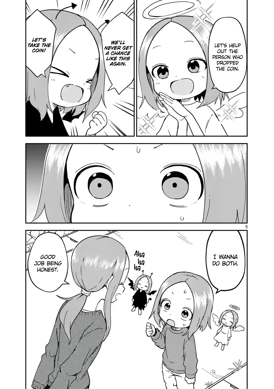 Karakai Jouzu no (Moto) Takagi-san Chapter 255 page 5 - Chapter 255