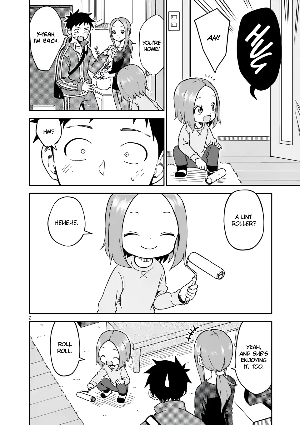 Karakai Jouzu no (Moto) Takagi-san Chapter 256 page 2 - Chapter 256
