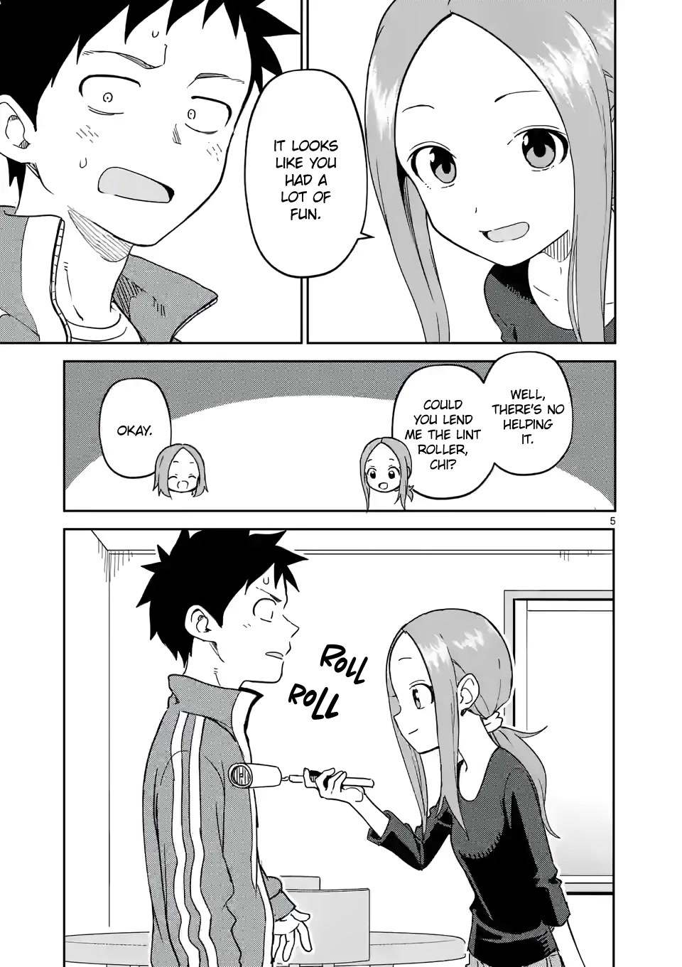Karakai Jouzu no (Moto) Takagi-san Chapter 256 page 5 - Chapter 256
