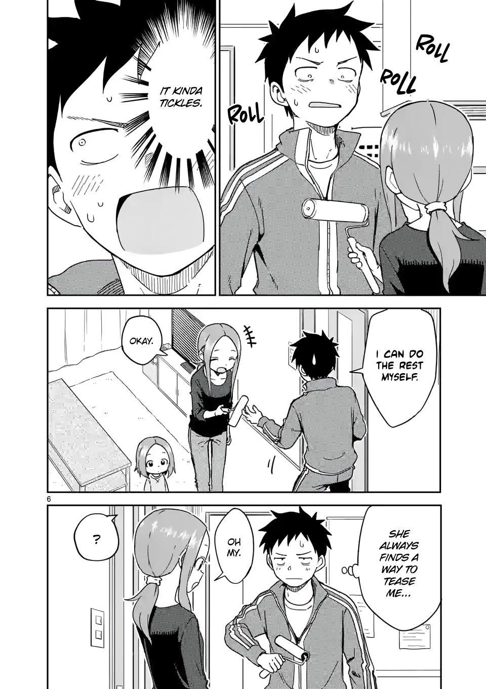 Karakai Jouzu no (Moto) Takagi-san Chapter 256 page 6 - Chapter 256