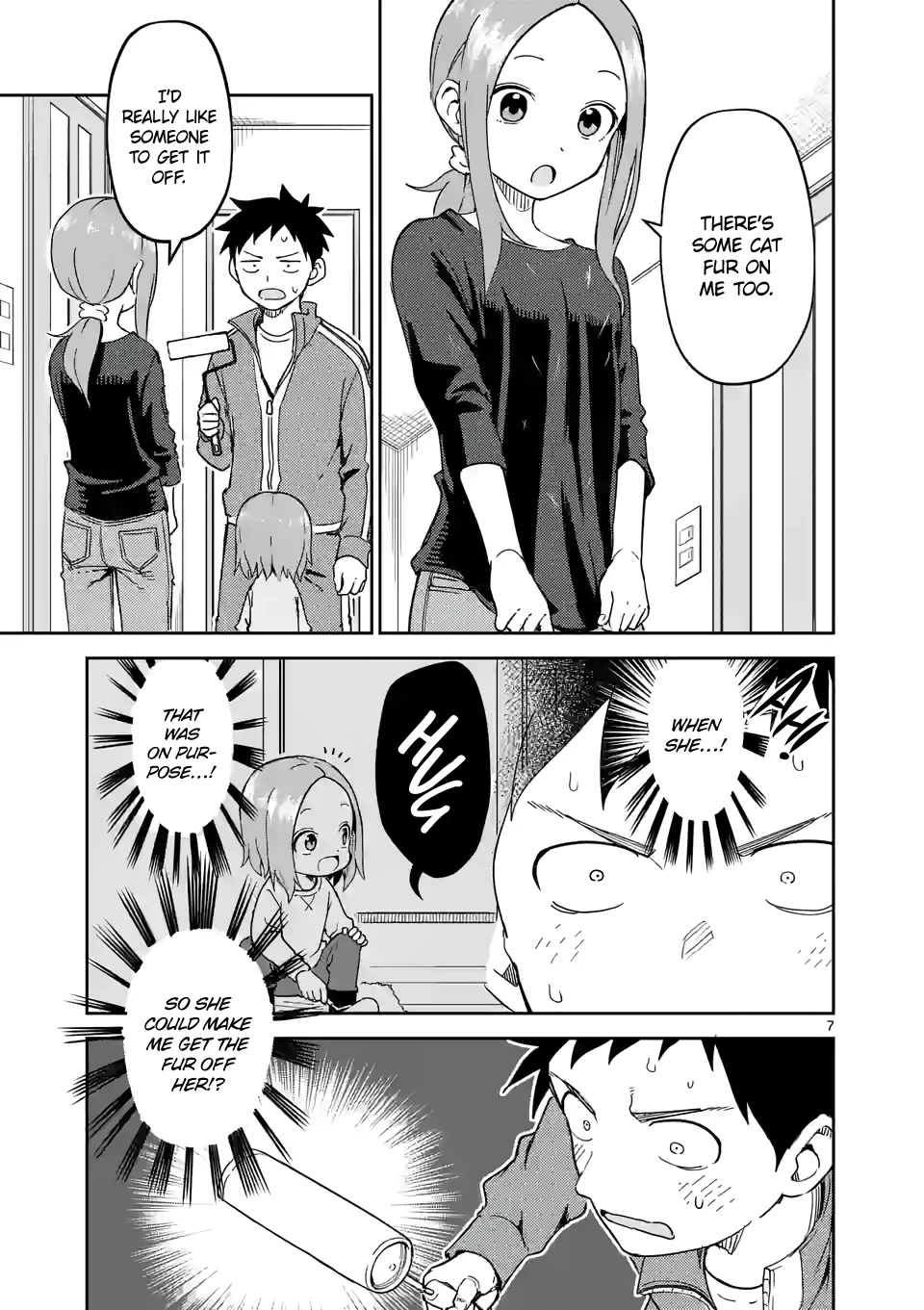 Karakai Jouzu no (Moto) Takagi-san Chapter 256 page 7 - Chapter 256