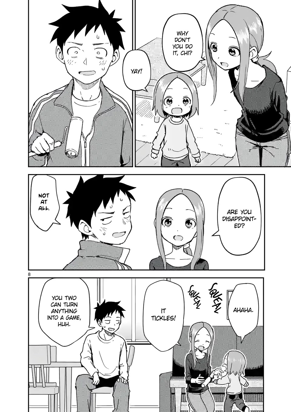 Karakai Jouzu no (Moto) Takagi-san Chapter 256 page 8 - Chapter 256