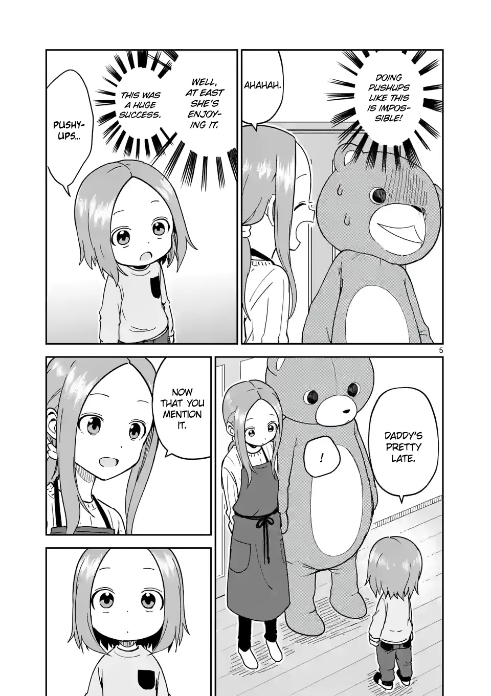 Karakai Jouzu no (Moto) Takagi-san Chapter 257 page 5 - Chapter 257