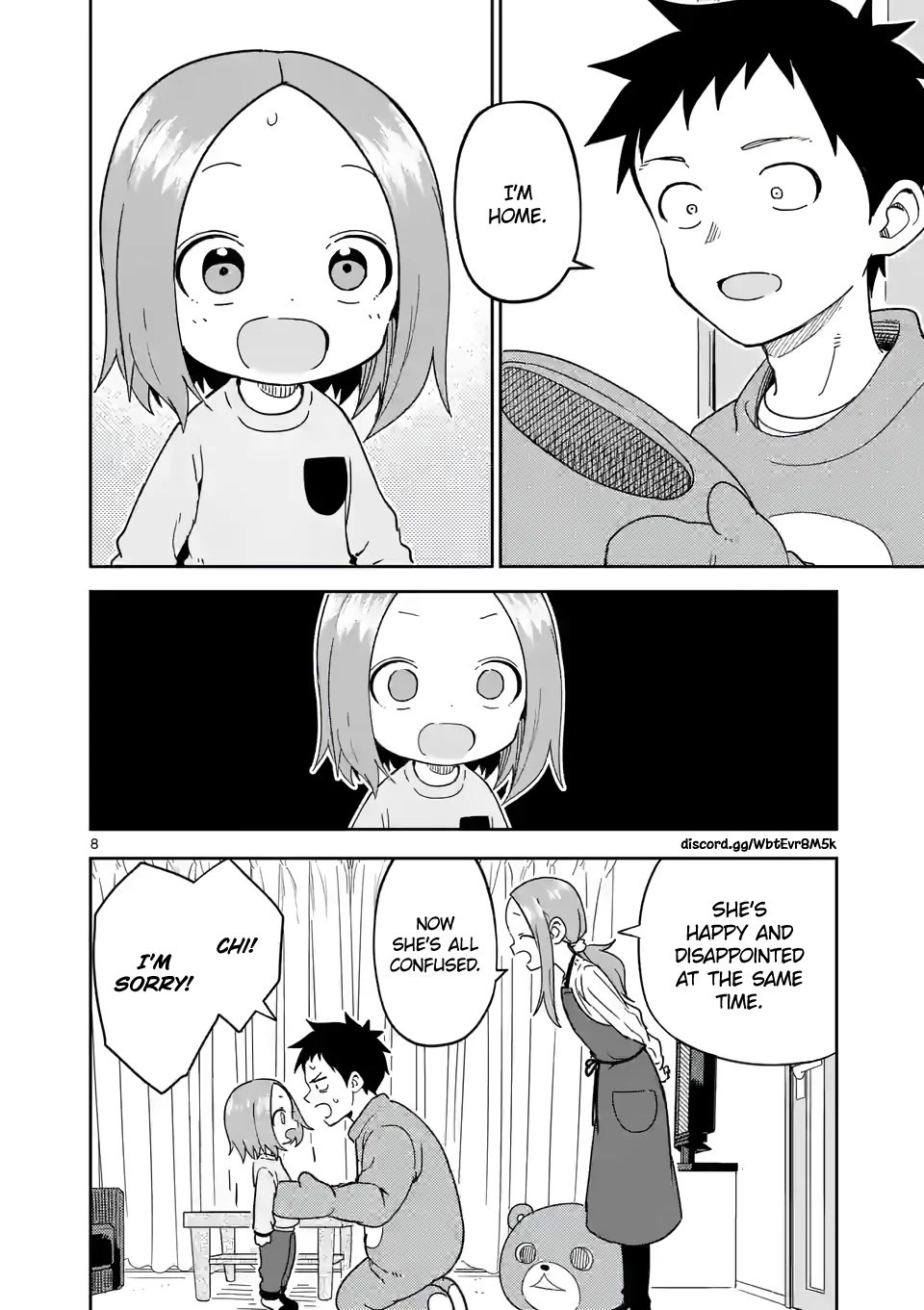 Karakai Jouzu no (Moto) Takagi-san Chapter 257 page 8 - Chapter 257
