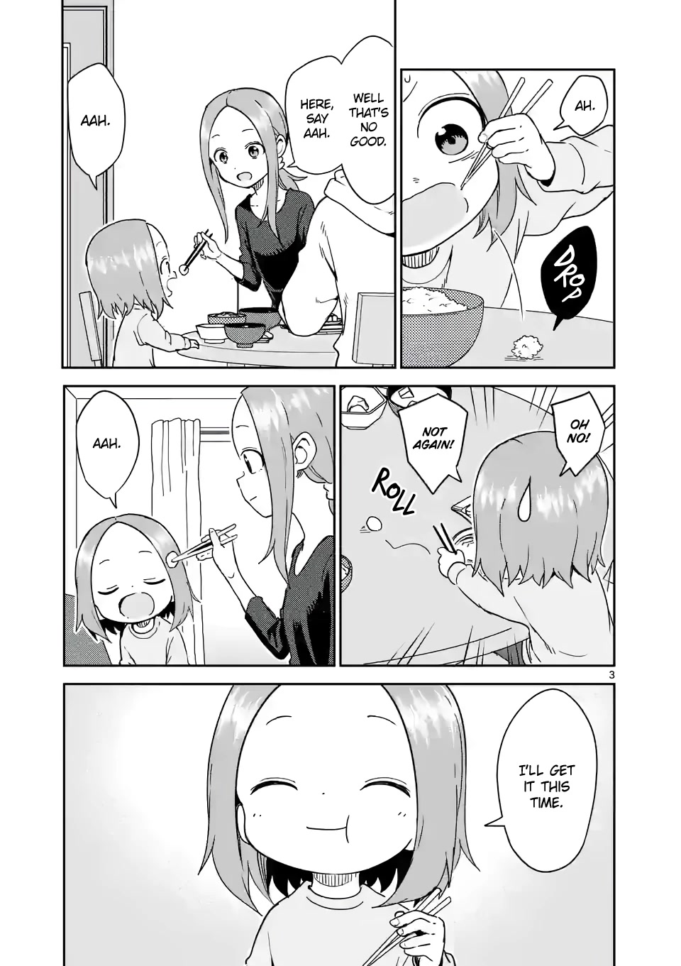 Karakai Jouzu no (Moto) Takagi-san Chapter 258 page 3 - Chapter 258
