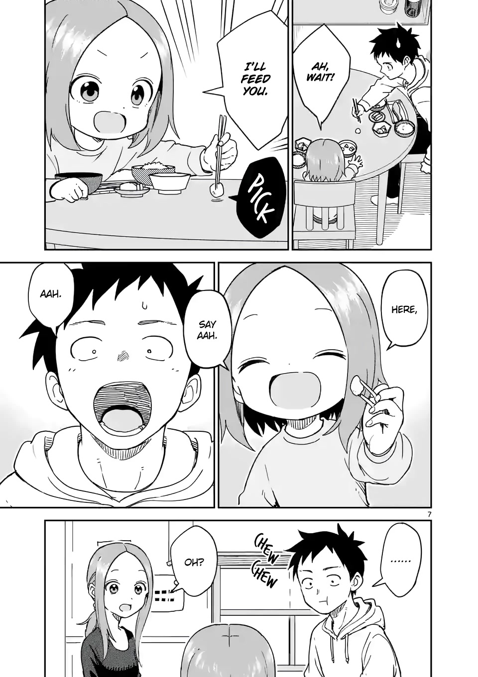 Karakai Jouzu no (Moto) Takagi-san Chapter 258 page 7 - Chapter 258