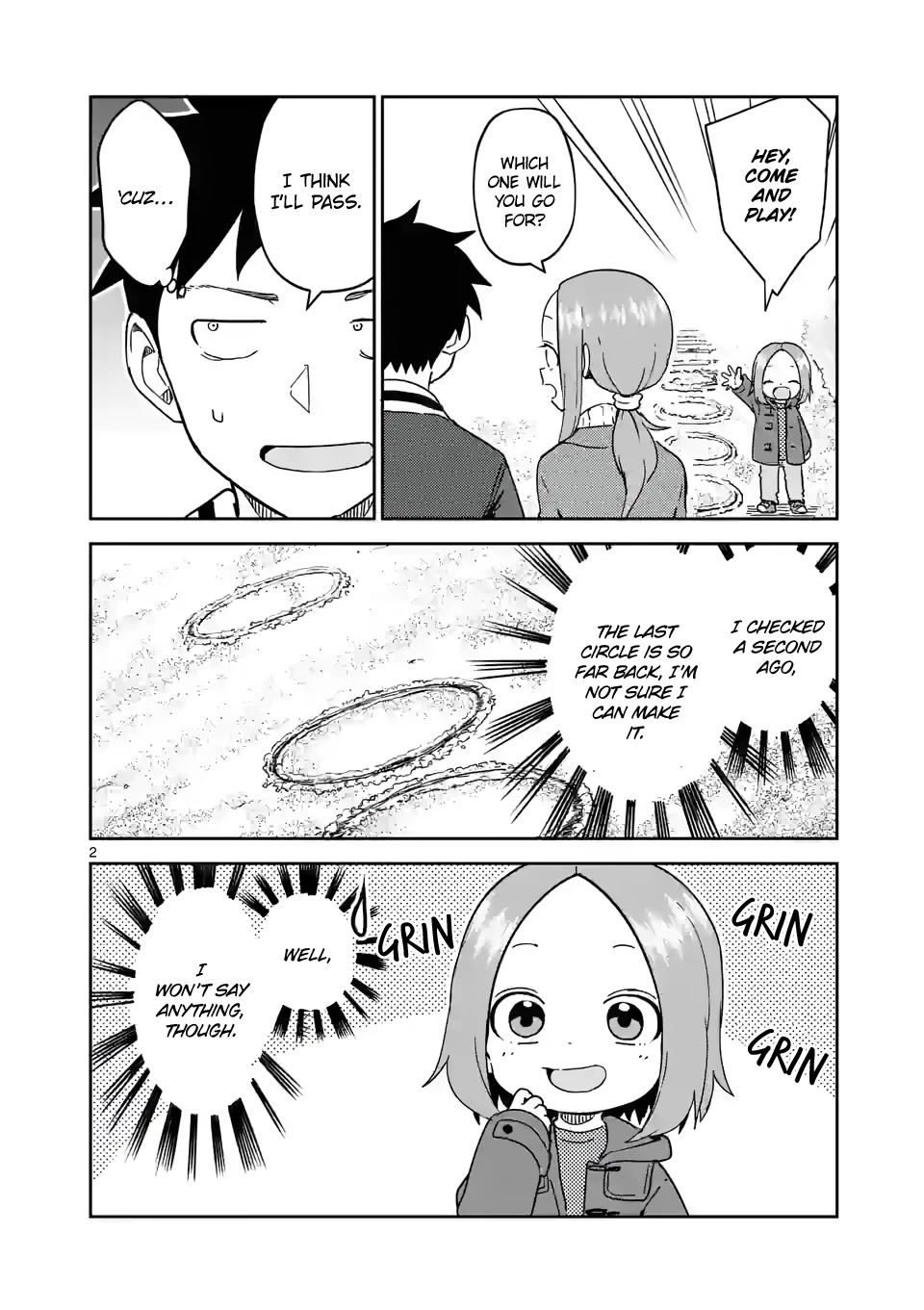 Karakai Jouzu no (Moto) Takagi-san Chapter 259 page 2 - Chapter 259