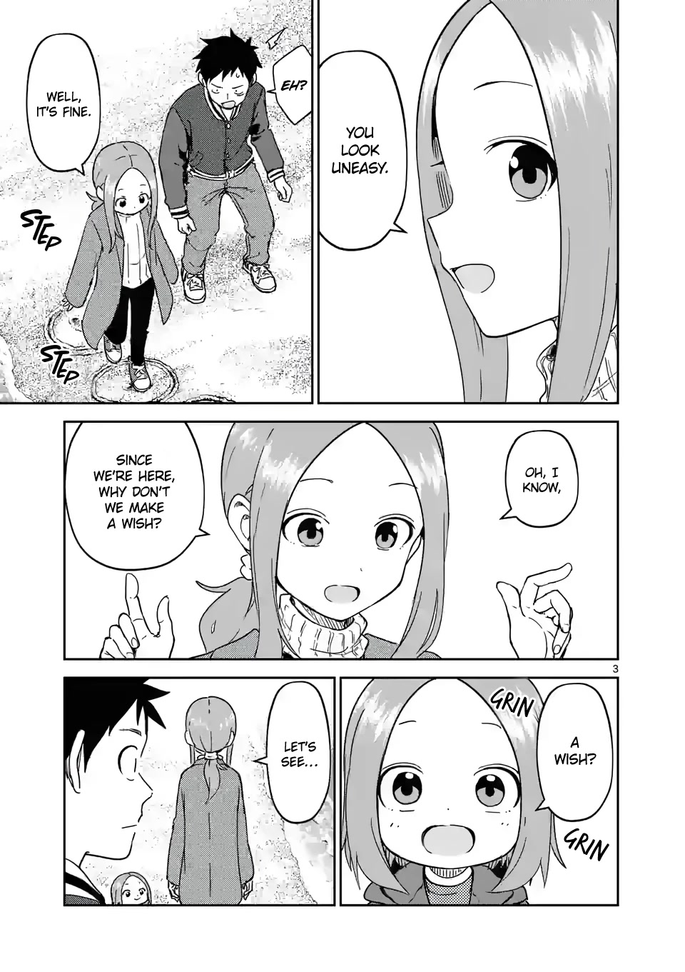 Karakai Jouzu no (Moto) Takagi-san Chapter 259 page 3 - Chapter 259
