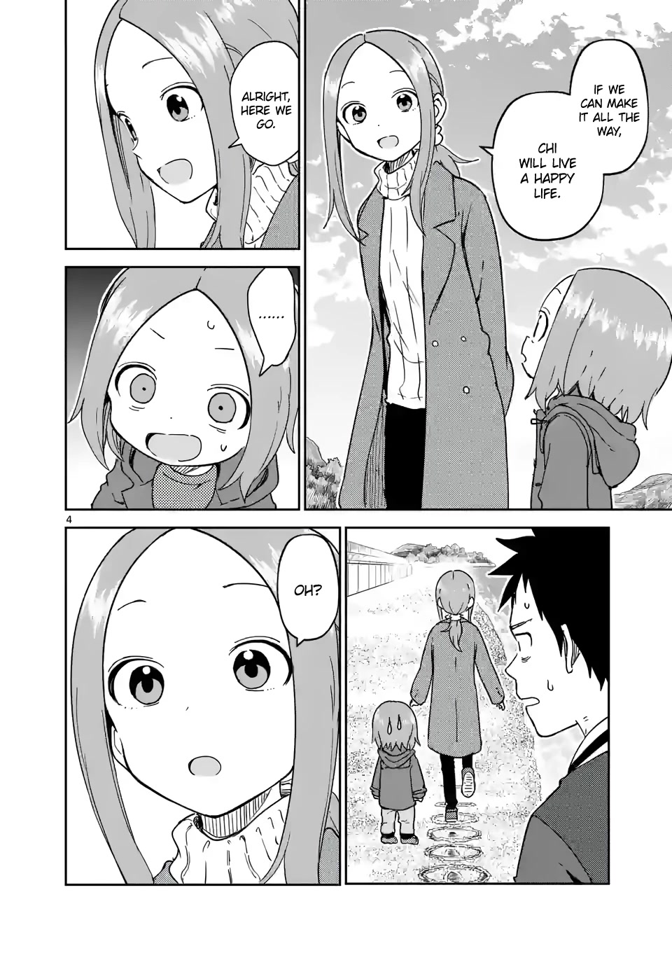 Karakai Jouzu no (Moto) Takagi-san Chapter 259 page 4 - Chapter 259