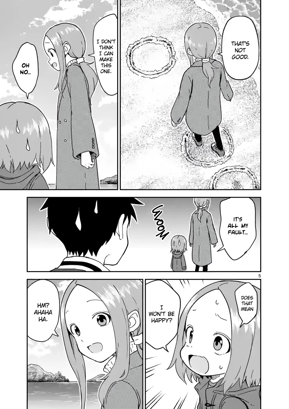 Karakai Jouzu no (Moto) Takagi-san Chapter 259 page 5 - Chapter 259