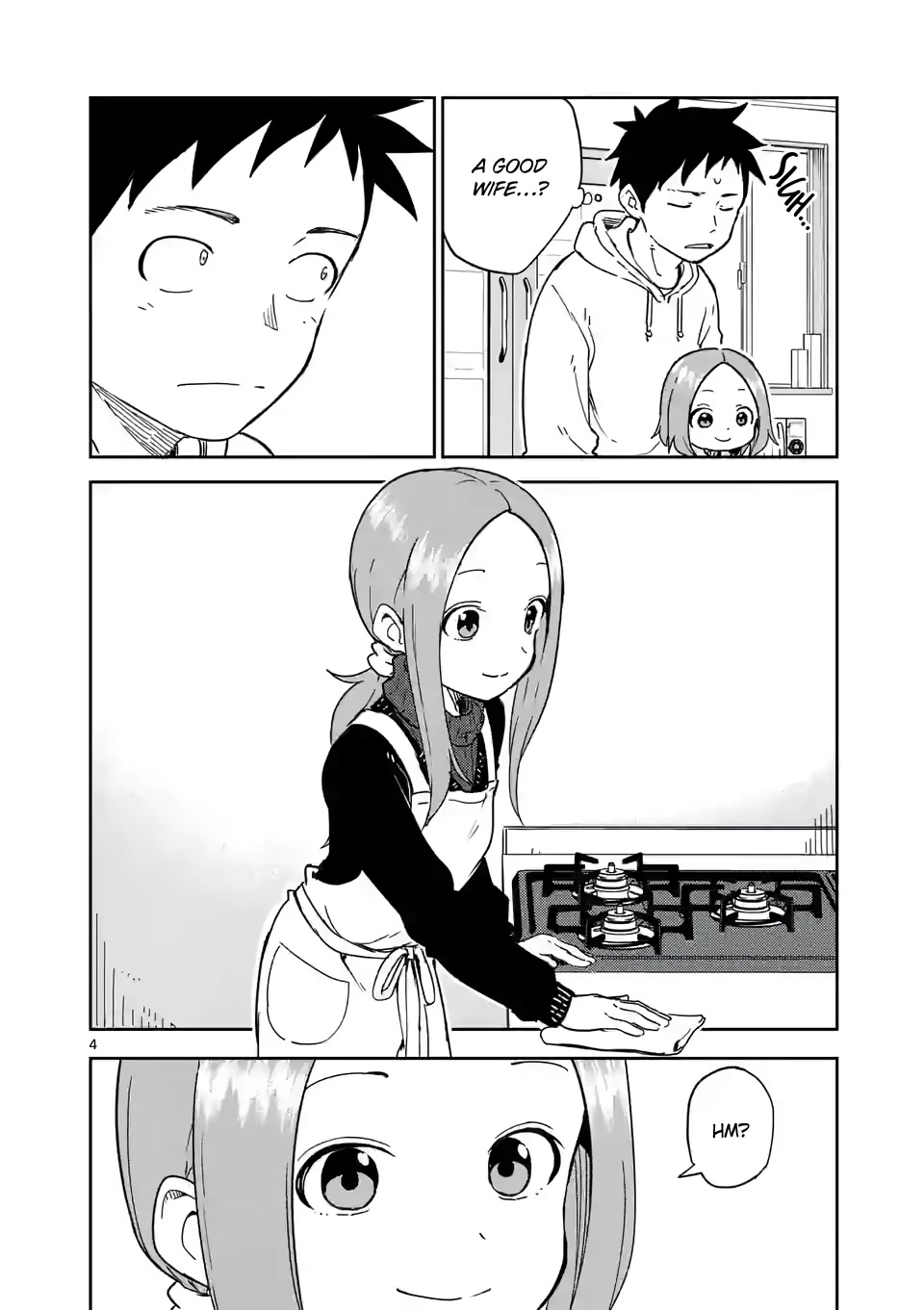 Karakai Jouzu no (Moto) Takagi-san Chapter 260 page 4 - Chapter 260
