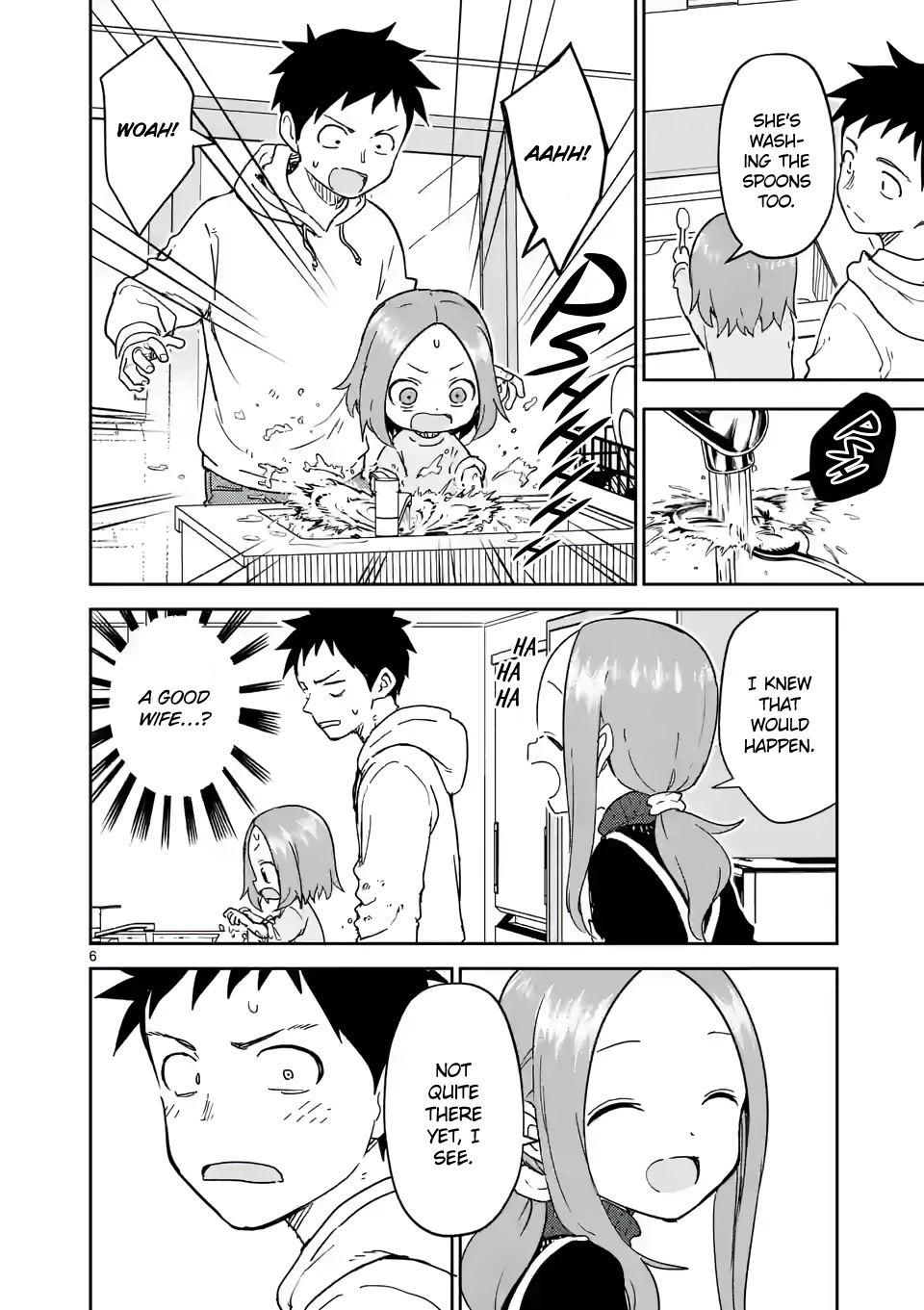 Karakai Jouzu no (Moto) Takagi-san Chapter 260 page 6 - Chapter 260