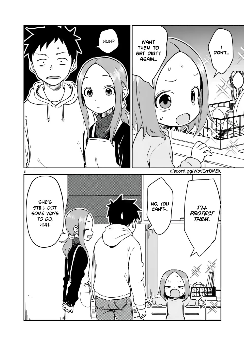 Karakai Jouzu no (Moto) Takagi-san Chapter 260 page 8 - Chapter 260