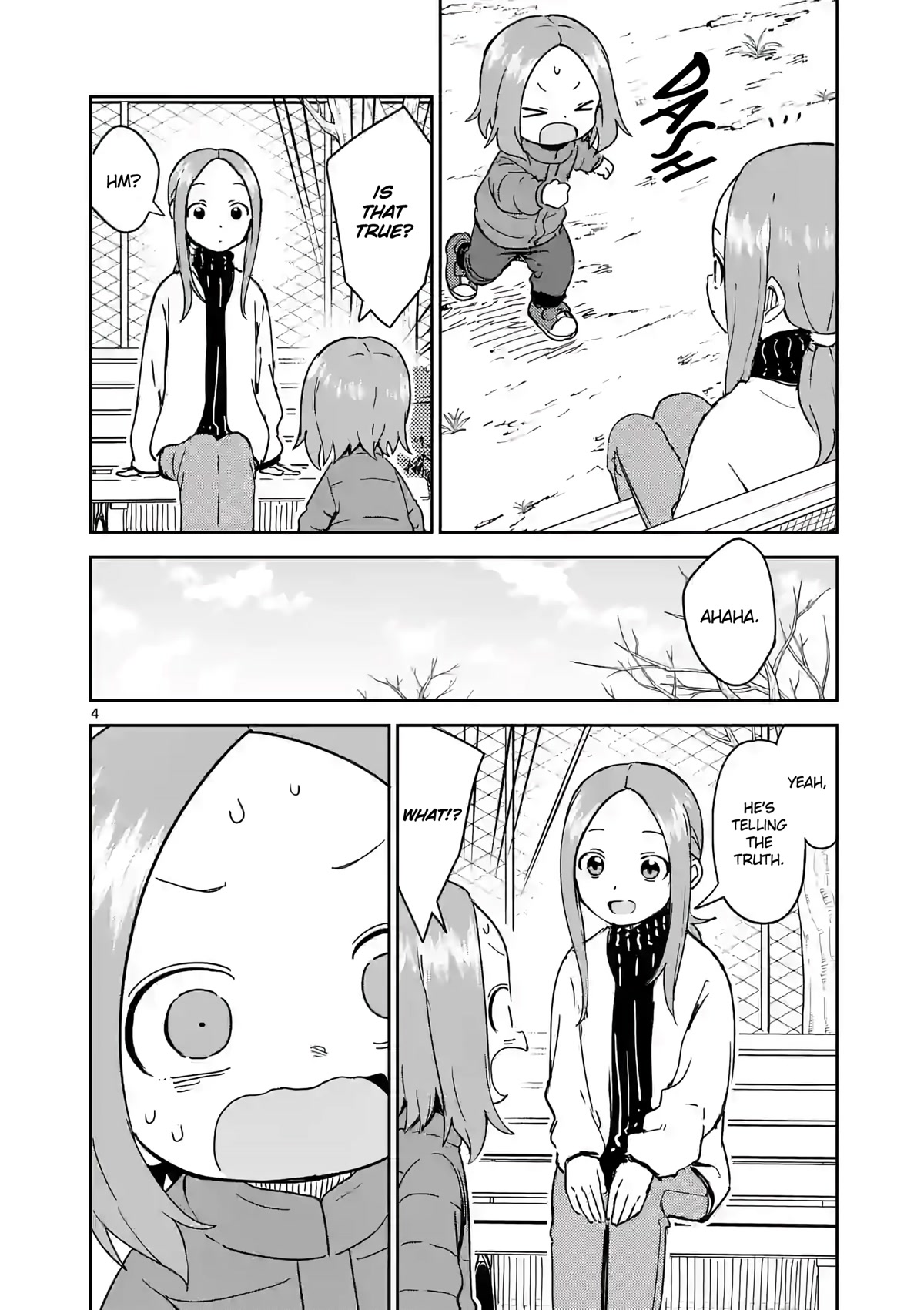 Karakai Jouzu no (Moto) Takagi-san Chapter 261 page 4 - Chapter 261